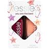 Essie Smalto Essie Base, Due Smalti Uno sui Toni del Rosa ed Uno Bordeaux, Bahama Mama e Not Just A Pretty Face, Confezione da 2