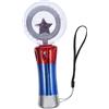 SOPOTUTU Bacchetta Stella Luminescente per Ragazzo Ragazza in Plastica Blu, Lampada Portatile a LED Lampeggiante, per Feste e Cerimonie, Alimentata da 3 X AA