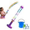 Gienslru Glowing Rainbow LED Water Blaster, Firework Water Gun for Kids & Adults, High Capacity Squirt Toy for Summer Pool Parties, Beach & Backyard Outdoor Games (1)