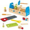 Dal Negro - Mastro's Toolbox, Cassetta degli Attrezzi in Legno. Gioco Adatto ai Bambini 4+
