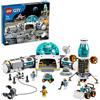 LEGO 60350 City Base Di Ricerca Lunare, Modulo Lunare, Giocattoli per Scoprire Spazio per Bambini Da 7 Anni con 6 Minifigure Astronaute