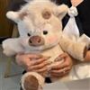 Generico Peluche Di Animali Che Corrono, 45/60 Cm, Delle Highlands, Panda, Maiale, Giocattolo Di Peluche, Bambola Morbida Con Zampe Che Si Muovono, Ideale Per Compleanni Di Bambini E Adulti, Cameretta Di