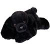 HOMEXYLYL Animale di peluche barboncino, simpatico cane di peluche realistico con pelliccia riccia for regali di compleanno di Natale Decorazioni for la casa Bambini Adulti Ragazze Ragazzi(Black)