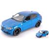 Burago NEW BURAGO BU21086B Alfa Romeo Stelvio Blue 1:24 MODELLINO Die Cast Model