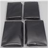 docsmagic.de 4 x 60 Double Mat Black Card Sleeves Small Size 62 x 89 - YGO CFV - Mini Bustine Nero