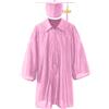 Generico Toga Bambino Set Toga E Tocco per Bambini 2-14 Anni Costume da Laureato con Stola Cappello E Nappina 2026 Abito Diploma per Asilo Scuola Materna Primaria Kit Completo Graduazione