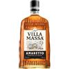 villamassa Villa Massa Amaretto, 700 ml, Liquore Artigianale con Mandorle Siciliane, Note di Marzapane, Vaniglia e Cacao, Ideale da Bere Liscio o in Cocktail, Idea Regalo, 30% Vol.
