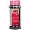 FunCakes Soft Perlas Grande Nero Lucido: Cake Sprinkles, Great Taste, Perfect for Cake Decorating, Commestible Soft Perle di Zucherro. 80 g.