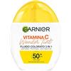 Garnier Fluido Colorato 3 in 1 Wonder Tint Vitamina C, Per Tutti i Tipi di Pelle, Protezione Solare SPF50+, Pelle Uniformata e Protetta, Macchie Ridotte, Tonalità: Light, 40 ml