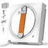 Fixtfixer Robot Lavavetri 2800Pa, Lavavetri Elettrico per Finestre con 4 Salviette e Nebulizzazione, Sistema di Sicurezza a 10 Livelli,Lavavetri Elettrico per Finestre Interne ed Esterne