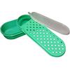 Tupperware Vintage Softshell giadeite Verde Tupperware Grattugia per formaggio 3 pezzi