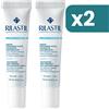 Rilastil Progression Crema Bipacco Contorno Occhi Antirughe Uniformante 2x15ml
