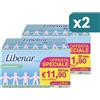 Libenar Igiene Nasale Bipacco Soluzione Salina 2x60 Flaconcini