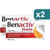 Benactiv Bipacco 2x16 pastiglie Benactiv Gola arancia senza Zucchero mal di gola
