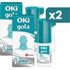 Oki Gola 0,16% Bipacco Spray Mucosa Orale Trattamento Antinfiammatorio 2x15ml