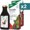 Floradix Bipacco Integratore Ferro E Vitamine 2x500ml