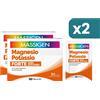 Massigen Magnesio E Potassio Forte Bipacco Integratore Energizzante 2x30 Bustine