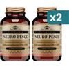 Solgar Bipacco 2x50 perle Solgar Neuro Pesce Tripla Forza integratore Omega 3