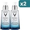 Vichy Minéral 89 Booster Quotidiano Fortificante E Rimpolpante Con Acido Ialuronico Bipacco 2x50ml