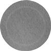 Carpetsale24 Tappeto Interno Esterno Tessitura Piatta Look Sisal con Bordo Impermeabile per Cucina Terrazza Soggiorno, Dimensioni: 160 cm rotondo