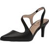 LifeStride Donna Santorini Dress Pump, Nero, 7 Wide