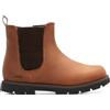 Clarks Heath Trail T, Stivali Chelsea, Tan Leather, 20.5 EU