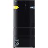 Cecotec Frigorifero Semi Incasso Porta in Vetro Bolero CoolMarket F2D 458 SBI Black Glass D. 458L, 190 cm Altezza, 83,3 cm Larghezza, Classe D, Ultra Silenzioso, Metal FlexCooling, Finitura Nera