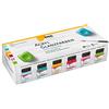 Kreul 79601 - Set di Colori acrilici Lucidi Color Living con 6 Colori da 20 ml e Pennello, Colori acrilici a Base d'Acqua per la Pittura e Il Crafting, ad Asciugatura Rapida e coprenti