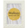 Wallazz Cornice Portafoto in Legno Pregiato - Made in Italy - Vetro Sintetico Infrangibile Crilex - Disponibile in Diverse Varianti - Design Italiano e Qualità Artigianale,21x29,7cm A4 profilo Bianco