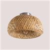 SKLUM Lampada da soffitto in bambù stile Taumper - Ø30 cm