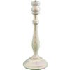 GRECA Lampada da tavolo. In legno di pino grezzo da dipingere. Altezza: 33 cm. Diametro base: 13 cm.