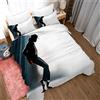 Ste-X Biancheria Da Letto 200 X 200, Michael Jackson, Cantante Idol Set Copripiumino E 2 Federe 80 X 80 Cm, 3 Pezzi Morbido Soffice Set Biancheria Da Letto Con Cerniera (150x200cm,modello 04)