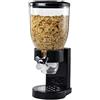 Generico Dispenser Cereali Singolo Dosatore Distributore Erogatore Storage Pasta Caramelle Dolci Frutta Secca con Rotella Contenitore da 3,5 lt e manopola dosatrici Interno