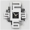 Giallobus - Orologio Bilay - Axia - Legno Mdf - Premium 25,5x30 - - 04 - Aria - Artigianale Made in Italy - Silenzioso - Idea regalo - Moderni doppio livello
