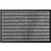 BIANCHERIAWEB Tappeto Zerbino Entrata Ingresso Casa Esterno Interno Antiscivolo Asciugapassi Alaska 60x90 Grigio