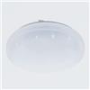 Eglo - PLAFONIERA FRANIA IN POLICARBONATO BIANCO 280MM NEUTRAL WHITE