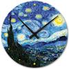 Giallobus - Orologio Linea Basic - Vincent Van Gogh - Notte stellata - Legno Mdf - Basic 30x30 - Meccanismo silenzioso - Pronto da appendere - Orologi moderni