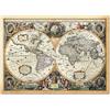 Giallobus - Quadro - Mappa del mondo Nova Terrarum Orbis - Vetro acrilico Plexi - 140x100 - Pronto da appendere - Quadri moderni per la casa