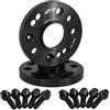 Simoni Racing DR011N/B10N - Kit 2 Distanziali Neri in Alluminio con bulloneria 16 mm 4/5x98 Centraggio 58,10
