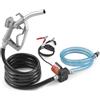 VEVOR Pompa di Trasferimento Carburante, 12 V CC 5 GPM 1/7 HP, Pompa Elettrica Portatile con Ugello Carburante, Spegnimento Automatico, Tubo Flessibile Lungo per Benzina Diesel Miscele di Metanolo