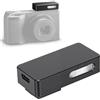 Cuifati Flash per Fotocamera per RicohGR, 2 modalità Regolabili Flash con Slitta a Contatto Caldo per Fotocamera Digitale RicohGR4 GR3, Esterno Ricaricabile con Porta di Tipo C
