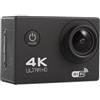 CNANRNANC Action camera 4K con display da 2,0 pollici, video 30 fps, obiettivo grandangolare 170D, subacqueo, impermeabile fino a 30 m, design compatto per snorkeling e ciclismo, colore nero