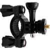 Oxxggkao Universals 1 / 4 pollici vite fotocamera Mount per biciclette moto manubrio per action camera nero opaco base