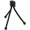 Ruilogod Fotocamera 3 Gambe in metallo Plastica Pan Testa flessibile Mini Treppiede Supporto per Treppiede