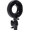 Wakects Supporto per Flash, Adattatore per Montaggio, Inclinazione a 180 Gradi, Foro per Ombrello, Supporto per Luce Softbox con Ombrello a LED per Flash della Fotocamera