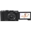 BMKGODN fotocamera, Videocamera 4K, 48 MP, zoom 18X, messa a fuoco automatica con schermo ribaltabile for selfie vlog, fotocamera anti-vibrazione(Black)