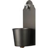 Fontana a Parete da Giardino con Rubinetto Belfer 42/PRX Antracite