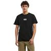 Mister Tee USA College Wording Patch Tee, Nero, L