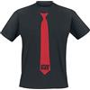 Green Day Tie Uomo T-Shirt Nero L 100% Cotone Regular