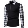 CXKOLD Maglia boxeur Camicia Uomo Slim Fit Bianca Maglia Bianca Uomo Cotone t Shirt Bianca Uomo Elasticizzata The Office t Shirt Magliette Uomo estive Camicie Casual Uomo Maglioni a Collo Alto